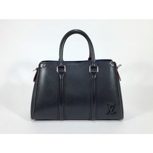 Louis Vuitton Soufflot NV BB Shoulder Bag Epi Black